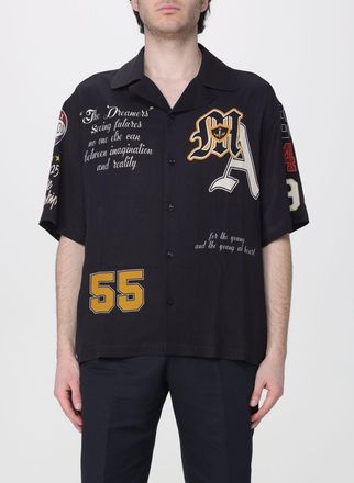 Amiri Camicia college in viscosa stampata