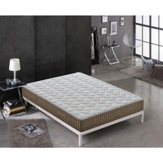Materassi & Doghe Materassiedoghe - Materasso in Memory Foam - Alto 17 cm - 11 Zone Differenziate- Anatomico - Ortpedico - 200x200