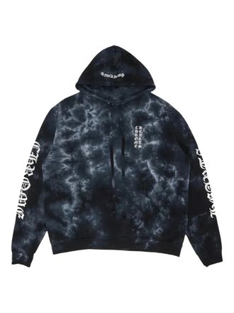 Chrome Hearts horseshoe-print hoodie - Black