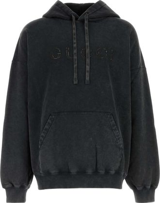 Gucci Charcoal Cotton Sweatshirt