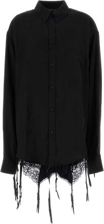 Balenciaga Lace-trim Shirt
