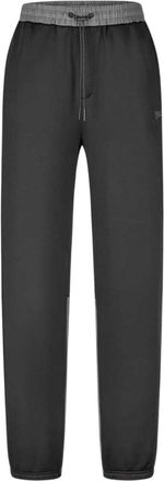 Everlast Heren trainingsbroek van polyester met relaxte pasvorm (Zwart)