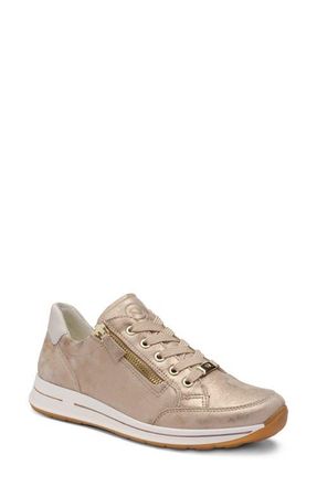 Ara Oleanna Zip Sneaker in Shell/Cream at Nordstrom, Size 10.5