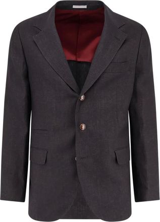 Brunello Cucinelli Hombre, Chaquetas, Negro, Talla: L