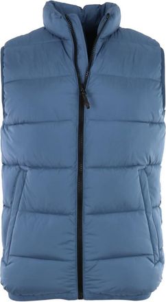 Brax Mens Dante Smart Utility Zero-Down Quilted Vest In Storm
