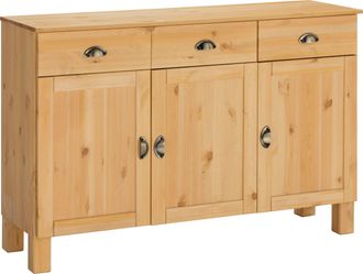 HOME AFFAIRE Unterschrank »Oslo« 125 cm breit, 38 cm tief, als Sideboard, 3 Türen, 2 Schubladen