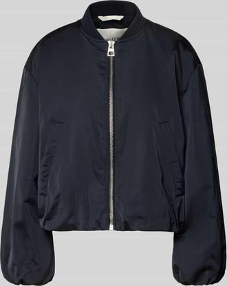Marc O'Polo Regular Fit Blouson mit Baseball-Kragen in Marine, Gr&ouml;&szlig;e 34