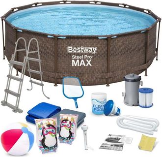 OEM Piscina De Jard&iacute;n Con Estructura De 366 X 100 Cm 18 En 1 Bestway 56709