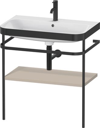 Duravit Set Duravit Happy D.2 Plus Con Soporte Met&aacute;lico, 775x490mm, 1