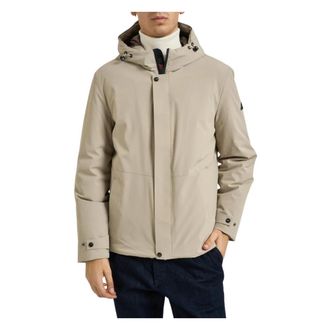 H&egrave;SKIMO Waterproof Parka - Heren - Parka Jassen - Beige - XL - Nylon - Jassen