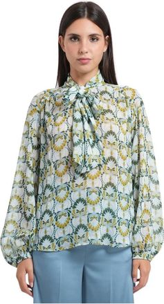 iBlues Blouses - Dames - Blouses - Veelkleurig - L - Overhemden