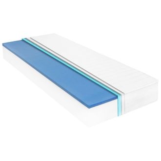 vidaXL Colch&oacute;n De Espuma Viscoel&aacute;stica 18 Cm 120x200 Cm H2 Vidaxl