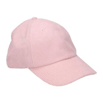 Autry Caps, male, Pink, Size: ONE SIZE Pink Cotton Baseball Hat with Strap Closure