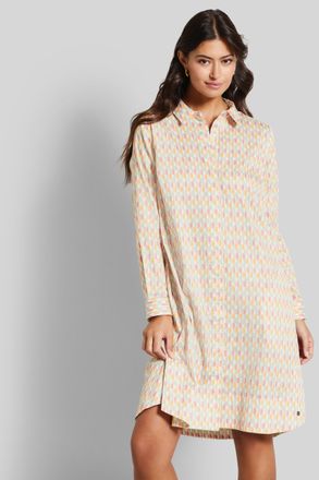 Bugatti Blusenkleid BUGATTI, Damen, Gr. 34, Normalgr&ouml;ssen, gr&uuml;n (mint), 100% Baumwolle, normal, Kleider Blusenkleid, mit seitlichen Taschen