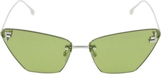 Fendi Dames, Accessoires, Grijs, Maat: 57 MM