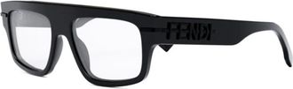 Fendi Glasses, unisex, Black, Size: 54 MM Fendigraph Optical Frame