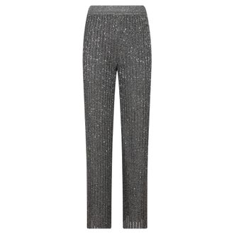 Missoni Pantalones de pierna ancha con lentejuelas - Trousers - Mujer - Gris - S