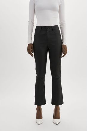 LaMarque Faris | Stretch Leather Pants in Black at Nordstrom, Size 10