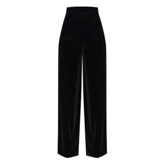 Max Mara Dames, Broeken, Zwart, Maat: XS