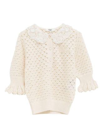 Chloé Wool And Silk Blend Sweater