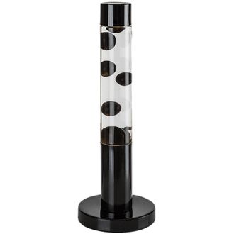 OEM L&aacute;mpara De Lava Decorativa Negra Para Sal&oacute;n Dormitorio Led 25w Lavastic Rabalux