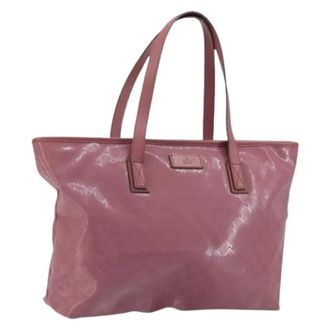 Gucci Pre-owned Tote Bags, female, Pink, Size: ONE SIZE Pre-owned Vintage Tote Bag