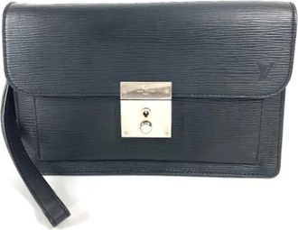 Louis Vuitton Pre-owned Clutch Bag- Pouch - Dames - Vintage Clutch - Zwart - ONE Size - Vintage