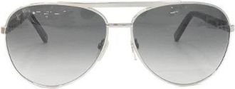 Louis Vuitton Pre-owned Attitude Pilot Zonnebril - Dames - Vintage Accessoires - Grijs - ONE Size - Vintage
