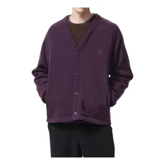 Uniqlo Uniqlo x Needles Oversized Cardigan Purple 483980-78