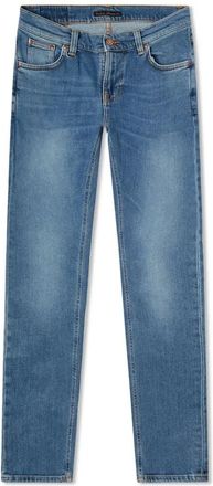 Nudie Jeans Jeans strak Terry Open - Heren - Regular Fit Jeans - Blauw - W31 - Katoen - Jeans
