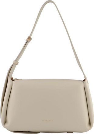 Pourchet S&eacute;vign&eacute; Satchel - Dames - Schoudertassen - Beige - ONE Size - Leer - Tassen