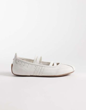 Bronx Zenday-a - Ballerine bianco sporco