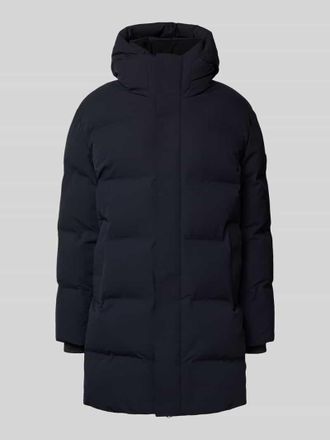 Cinque Steppmantel mit Kapuze in Marine, Gr&ouml;&szlig;e XXL