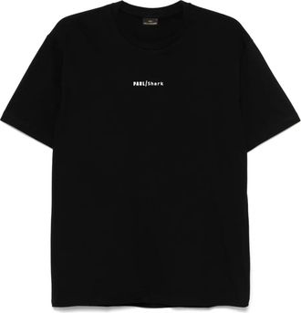 Paul & Shark T-shirt con logo gommato - Nero