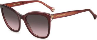 Carolina Herrera HER 0188/S 0C8C M2 Burgundy/Red/Brown Pink Gradient