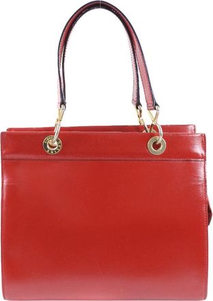 Celine Red Leather Handbag (Pre-Owned)