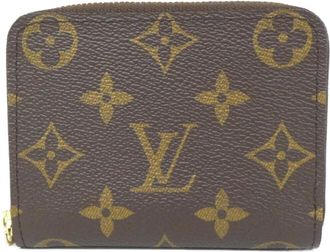 Louis Vuitton Brown Coated Canvas Coin Purse/Coin Case (Pre-Owned)