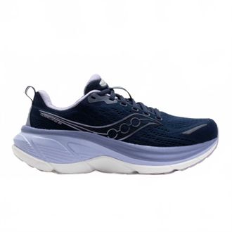 Saucony Womens Hurricane 25 Shoes In Navy/aster
