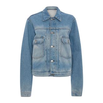 Victoria Beckham Mujer, Chaquetas, Azul, Talla: 2XS