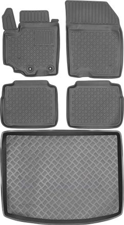 OEM Juego De Alfombrillas Para Coche Y Maletero Para Suzuki Sx4 S-cross Crossover (2013-2018)