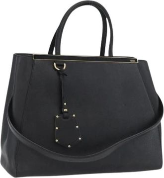 Fendi Pre-owned Handbags, female, Black, Size: ONE SIZE Pre-owned Vintage Handbag