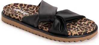 Muk Luks Womens Jazmine Sandal in Black at Nordstrom, Size 11