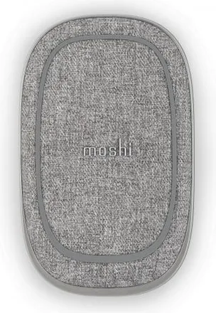 Moshi 99mo022162 Cargador De Dispositivo M&oacute;vil Auriculares, Smartphone Gris Usb Cargador Inal&aacute;mbrico Interior