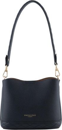 Pourchet Le Manhattan - Nano - Dames - Schoudertassen - Blauw - ONE Size - Leer - Tassen