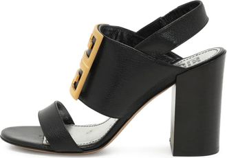 Givenchy Sandali con cinturino posteriore - Nero