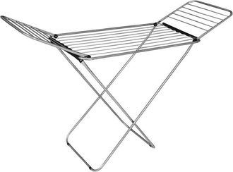 cofan Tendedero Suelo Con Alas Plegables Acero Inoxidable 18 M - Cofan