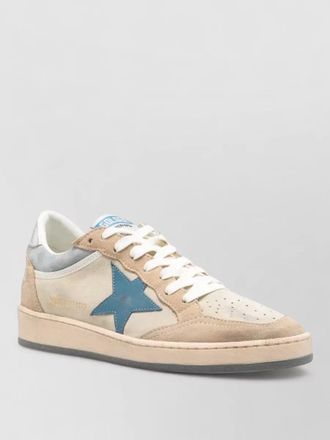 Golden Goose ballstar sneakers suede toe nappa star heel