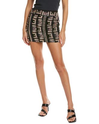 Iro Labin Wool-Blend Mini Skirt