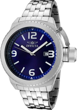Invicta Corduba Blue Dial Stainless Steel Mens Watch 0988
