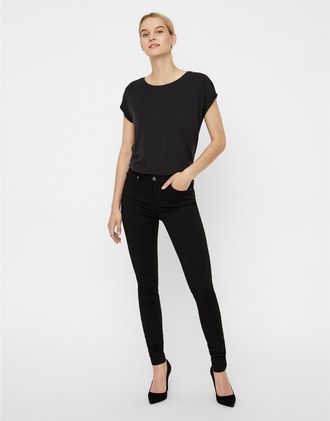 Vero Moda Jeans slim neri-Nero